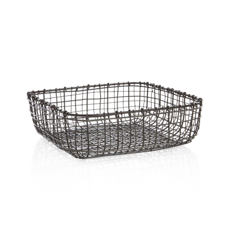 Bendt Square Basket Crate and Barrel