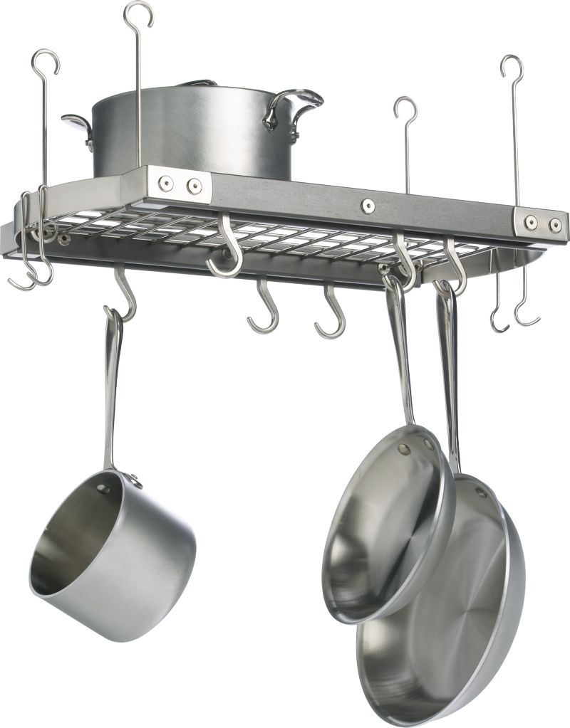 Small Kitchen Pot Rack