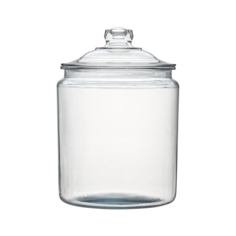 Heritage Hill 256 oz. Glass Jar with Lid Crate and Barrel