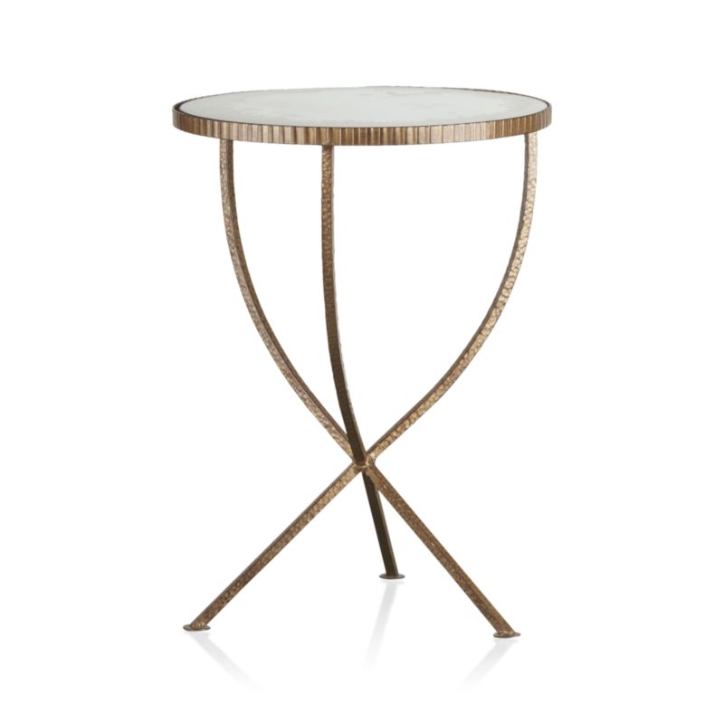 Jules Small Accent Table Crate and Barrel