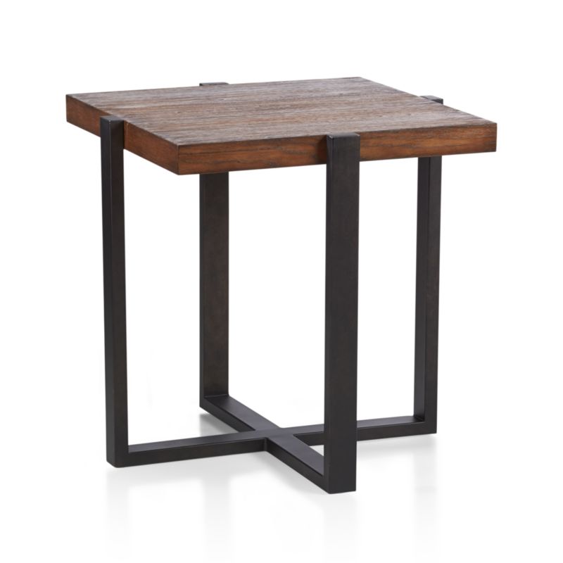 Lodge Side Table in Coffee Tables & Side Tables Crate and Barrel