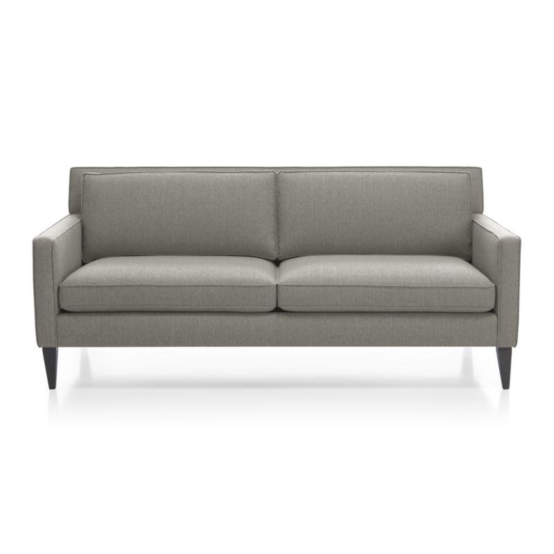 Rochelle Apartment Sofa Smoke Crate and Barrel