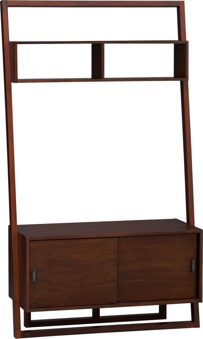 Sloane Java 43.75" Leaning Media Stand Crate and Barrel