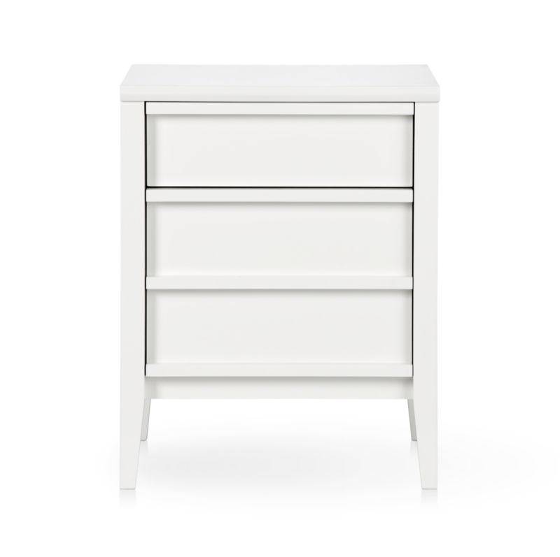 Spotlight White Filing Crate and Barrel