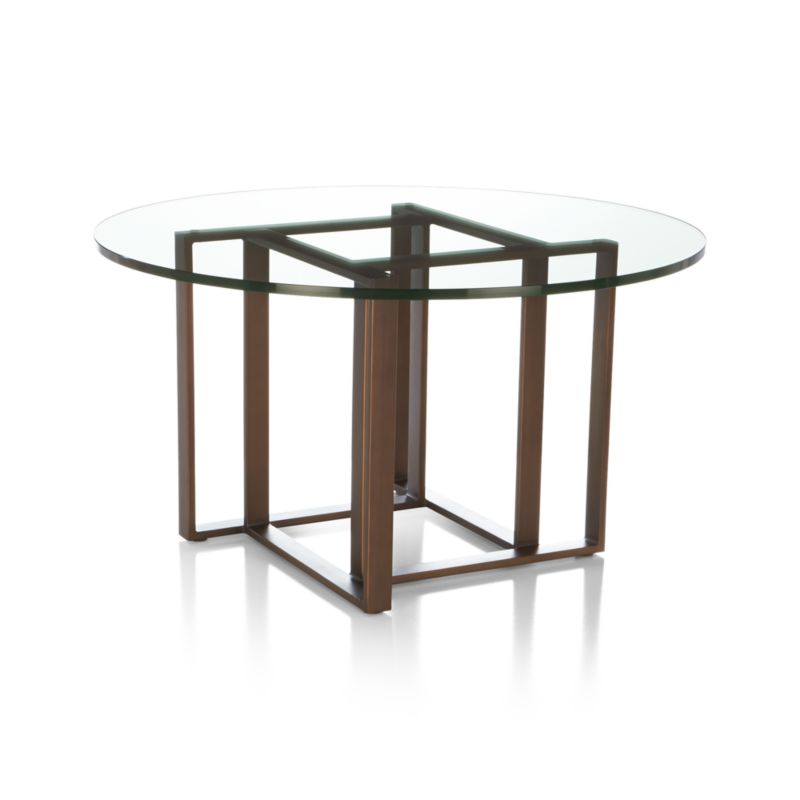 Tory Round Coffee Table in Coffee Tables & Side Tables Crate and Barrel
