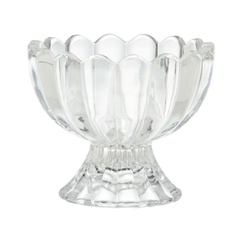 Tulip Ice Cream Dish Crate and Barrel