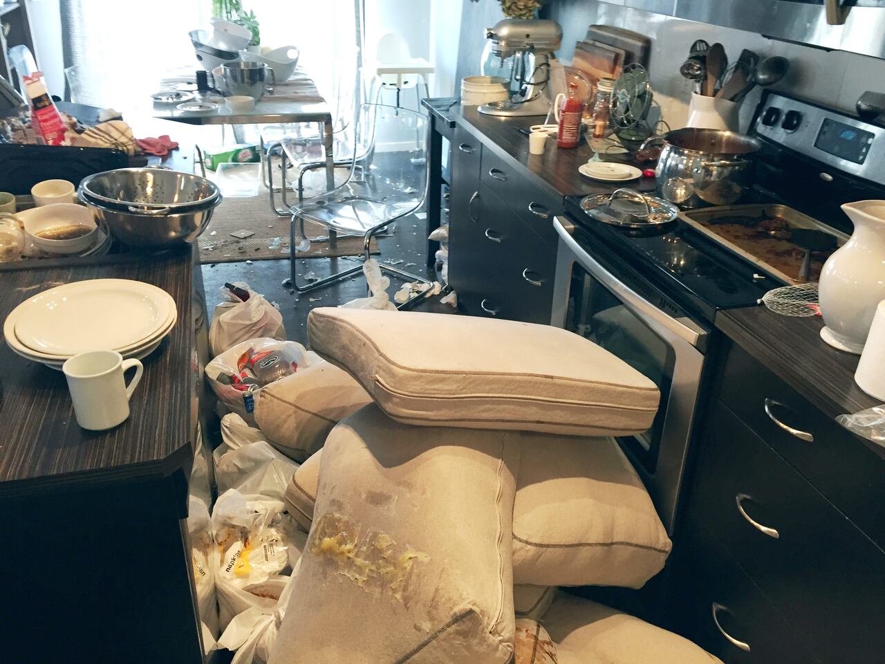 Trashed House After Party