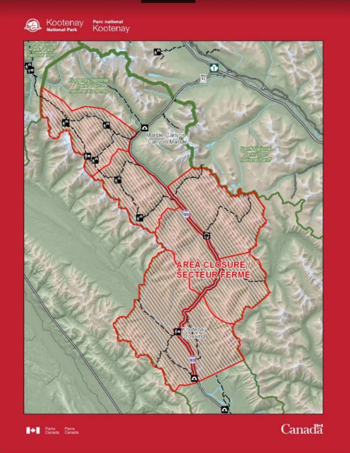 Fire bans in place for Banff, Kootenay, Yoho National Parks for August