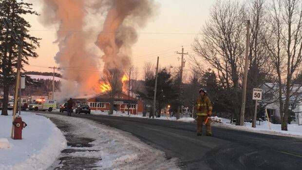 'Devastating' fire breaks out at Parrsboro tavern CBC News