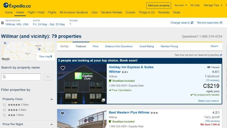 Expedia charges man almost 6,200 for 1night stay at a Holiday Inn