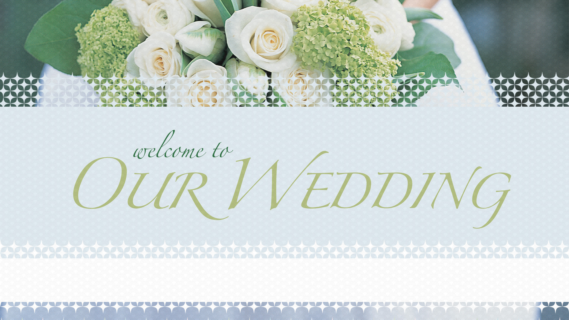 Church PowerPoint Template Wedding