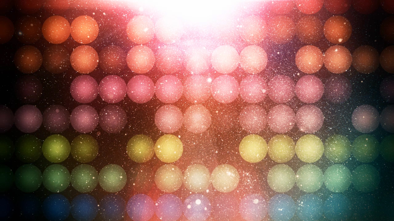 Church Motion Background Christmas Lights 04