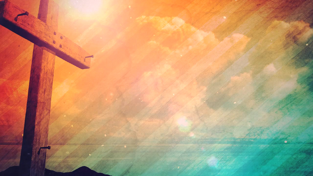 Church Motion Background Cross and Clouds 03