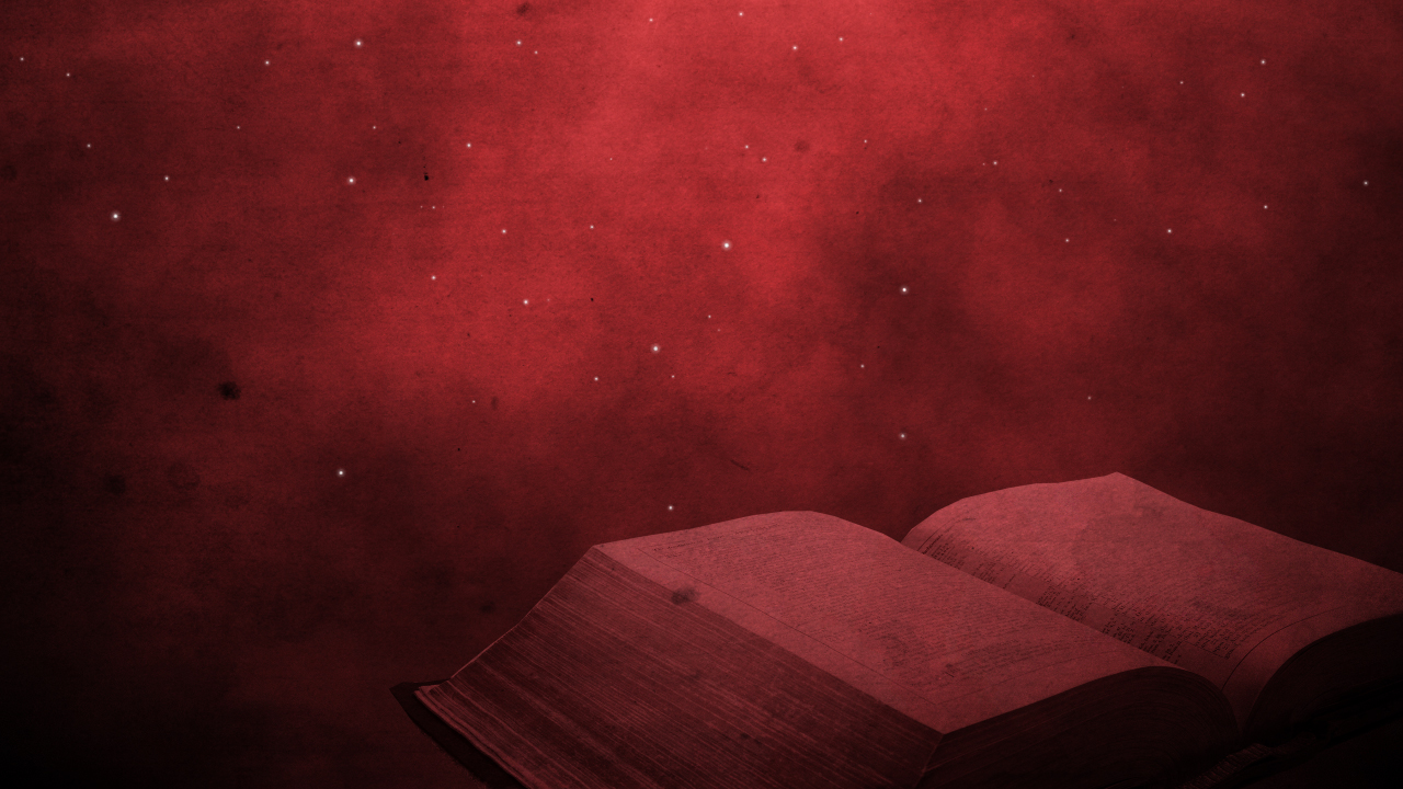 Church Motion Background Scripture Red