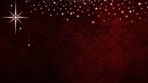 Church PowerPoint Template O Holy Night with Lyrics