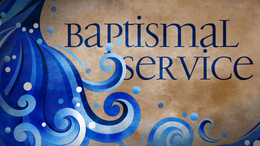 Church PowerPoint Template Baptismal Service