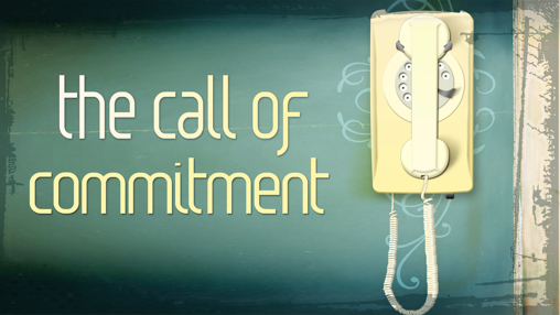 Church PowerPoint Template Call of Commitment