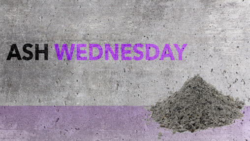 Church PowerPoint Template Ash Wednesday
