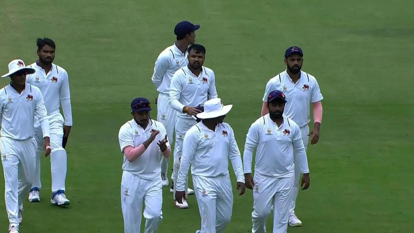 Ranji Trophy final, Day 2 Sarfaraz's 134 lights up Chinnaswamy