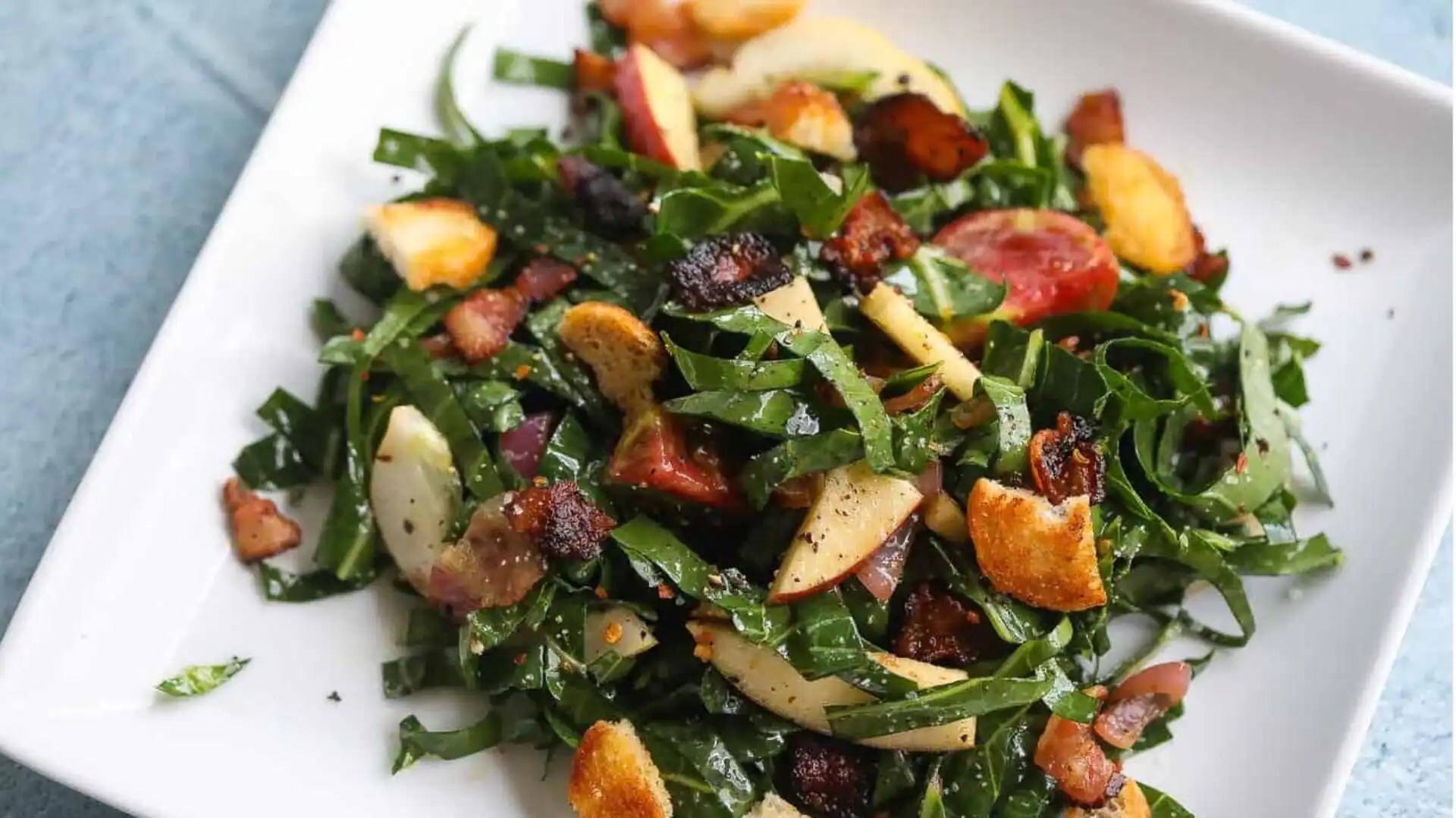 Recipe Cook this flavorful collard greens with barbecue vinaigrette dish