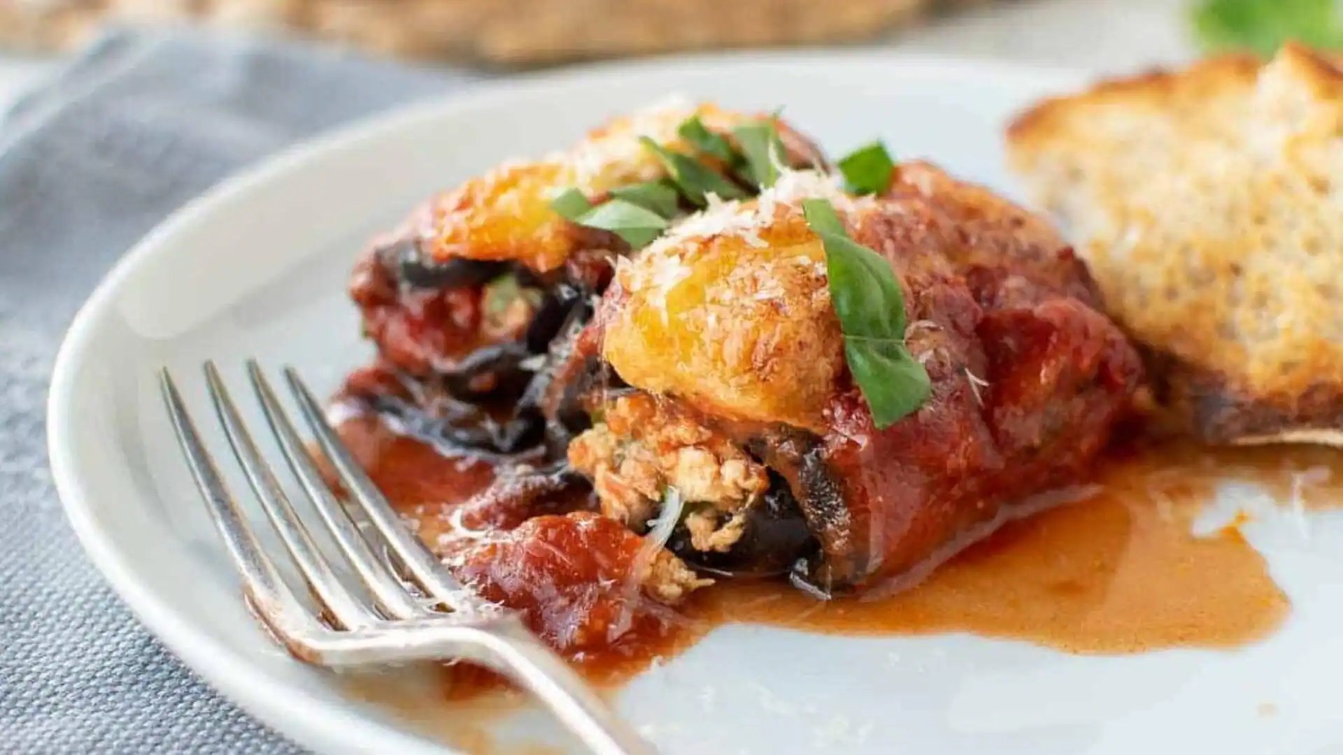 Cook eggplant involtini in 4 simple steps