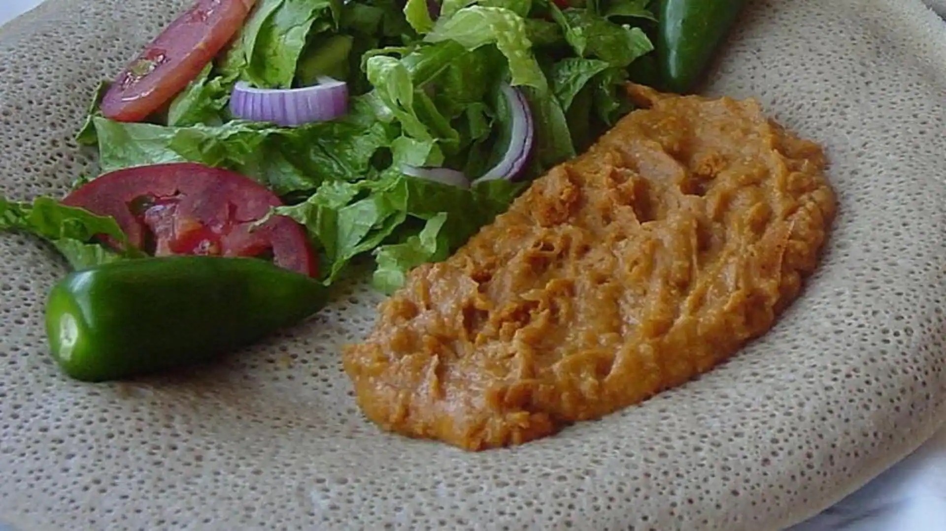 Recipe Make Ethiopian injera and shiro at home