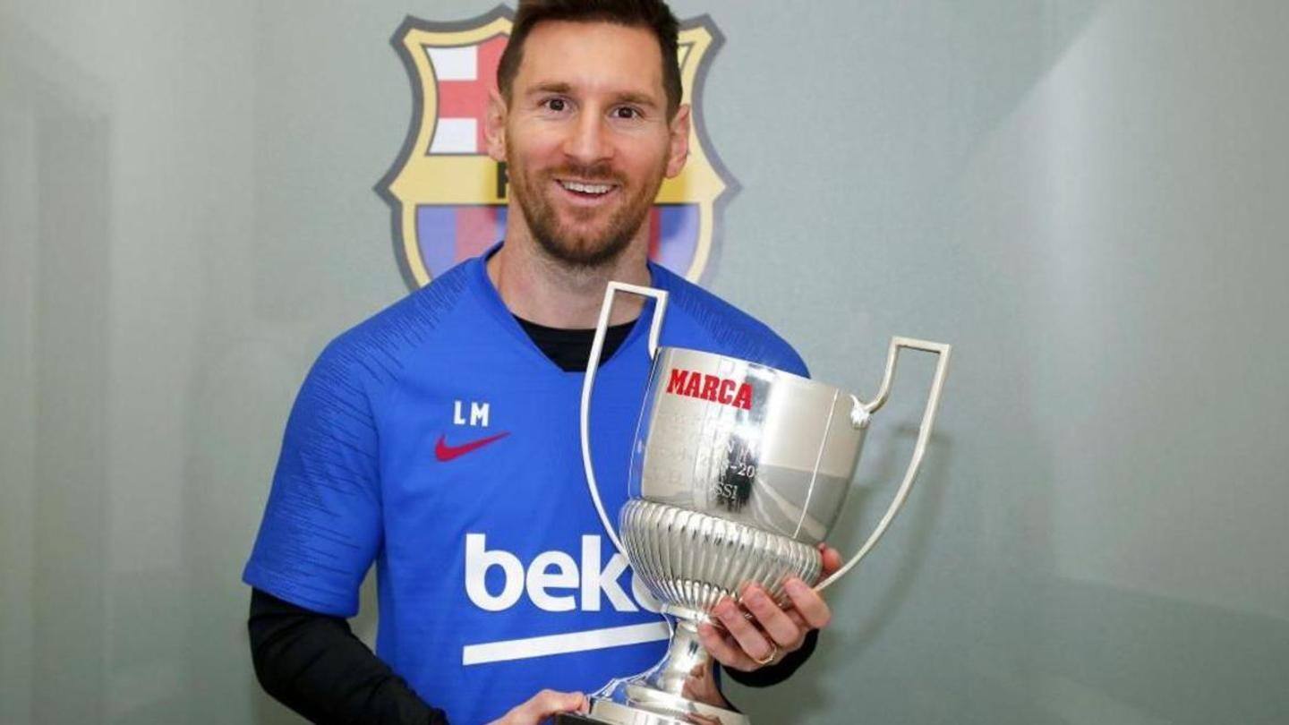 Messi Wins Pichichi 2021 List Of Career Achievements By Lionel Messi