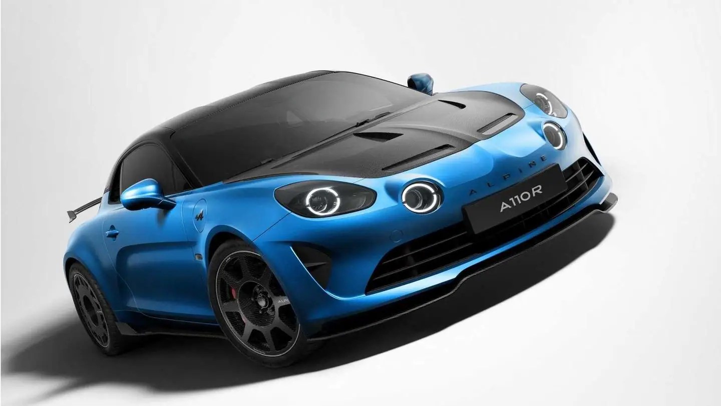 2023 Alpine A110 R debuts as 300hp, trackfocused sports car