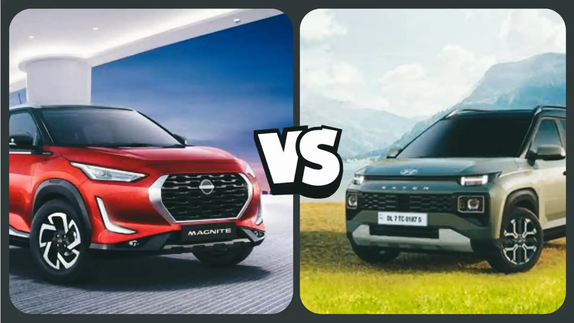 Is Hyundai EXTER a better SUV than Nissan Magnite