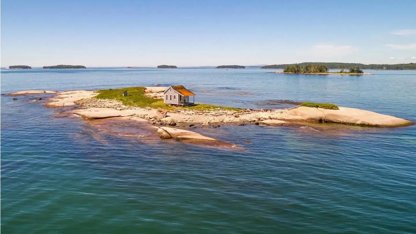 A 1.5acre island is for sale, but with a condition