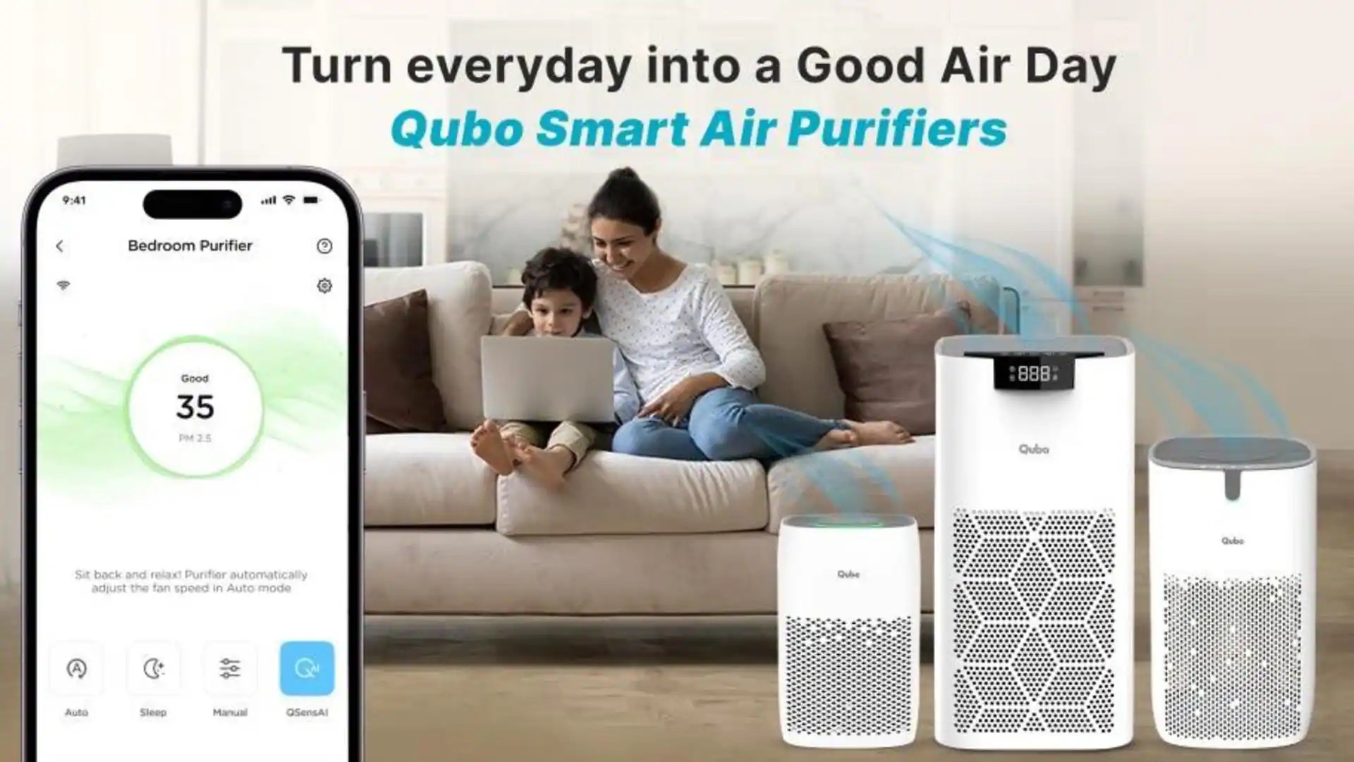 Herobacked Qubo introduces smart air purifiers in India Check features