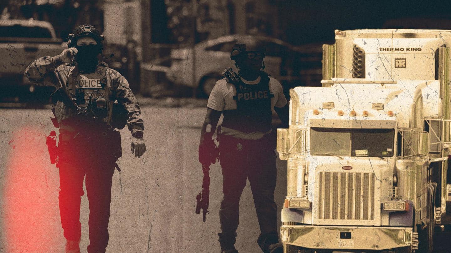 US Over 40 bodies found inside truck in Texas