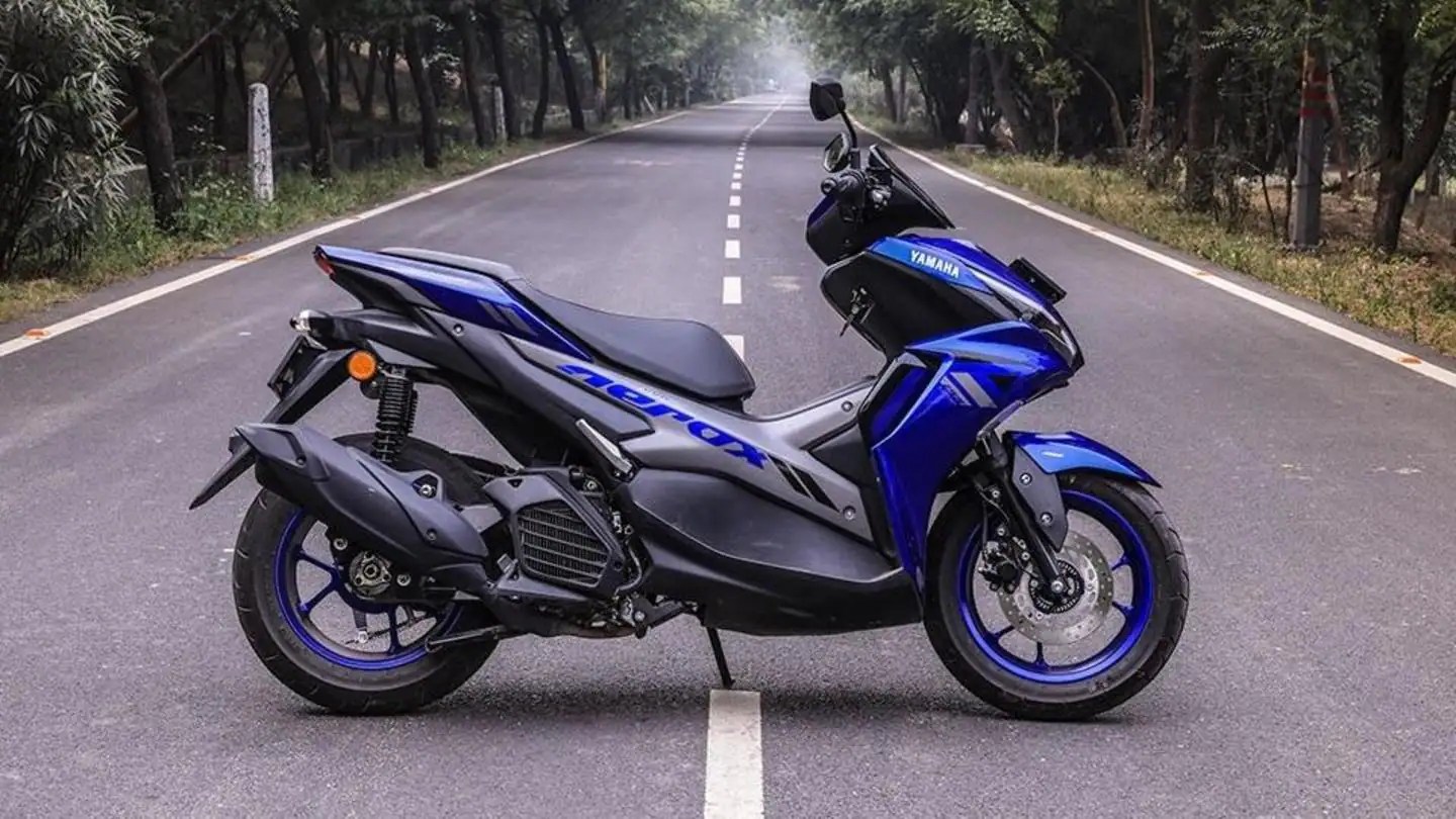 yamaha aerox 2023 2022 Yamaha Aerox 155 Goes Official In Six Shades | Newsbytes