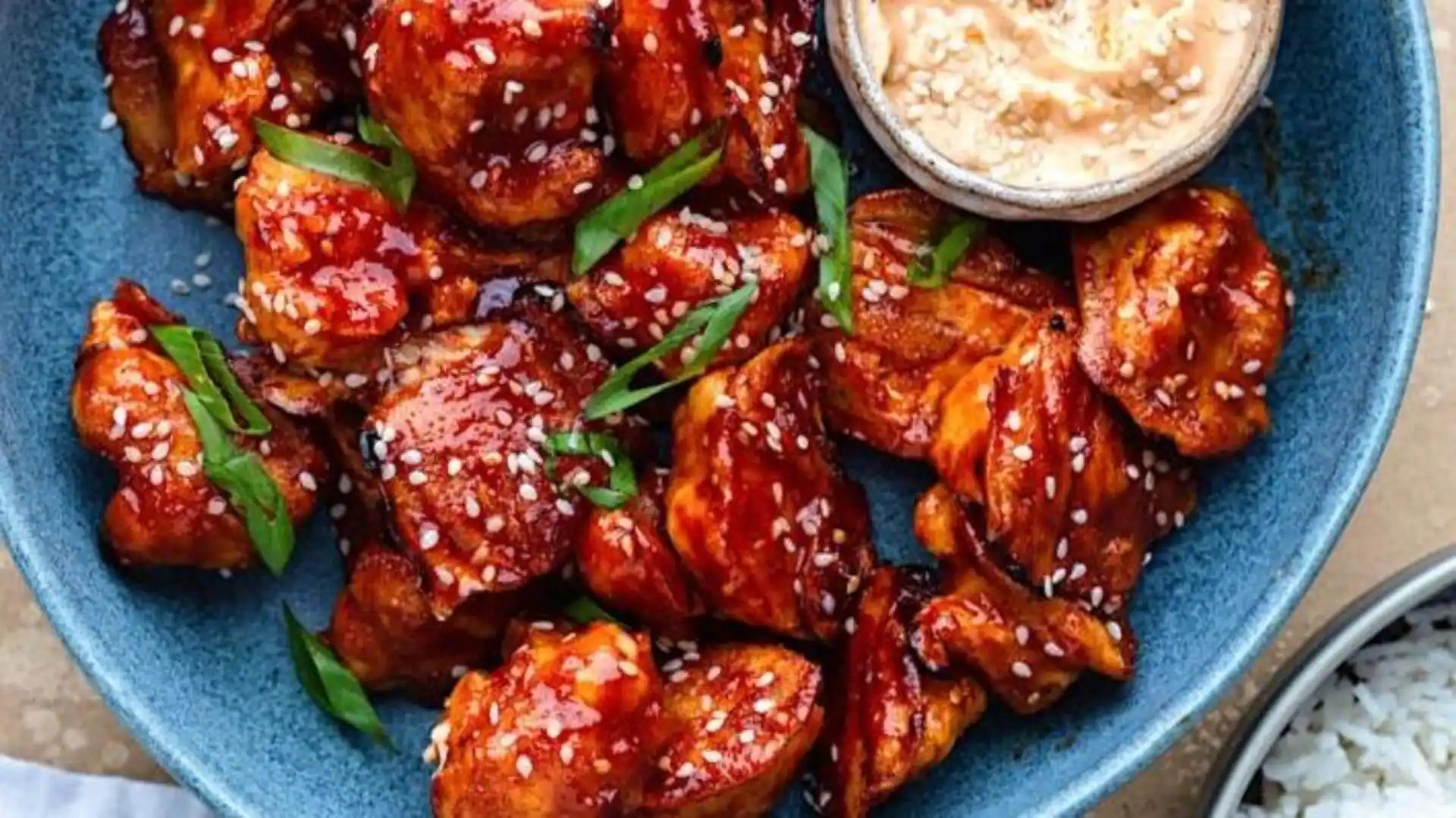 Make this fusion Korean BBQ cauliflower wings at home