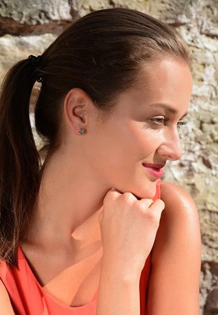 Evolution Group Uhani S Kristali Swarovski 31113 2 Kristal Ab Mimovrste