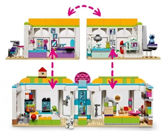 LEGO Friends 41345 Obchod pro domácí mazlíčky v městečku Heartlake