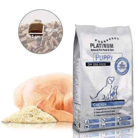 Platinum Natural Puppy Chicken Pro štěňata 5 kg MALL.CZ