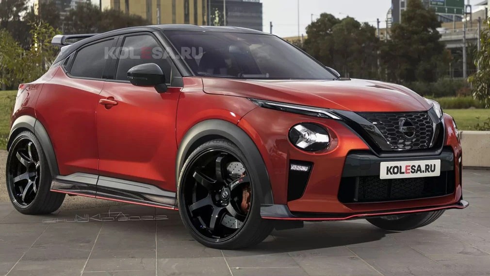 nissan juke 2023 Nissan Juke-R 2023 Раскрывается На Первых Рендерах