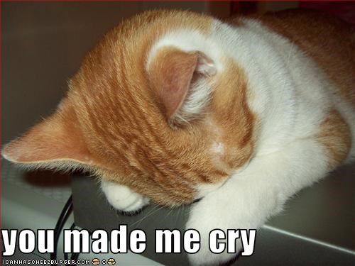 You Didn T Make Me Cry I Was Thinking Of Something Else By