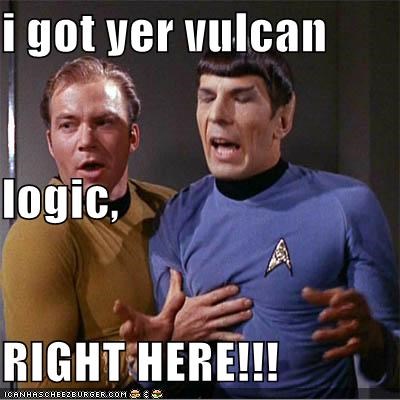 Pouting Only Emotion Vulcan Logic Allows Set Phasers To Lol