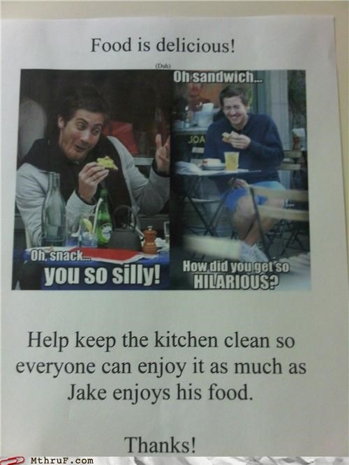 Free Food In The Kitchen Every Man For Himself Every Office