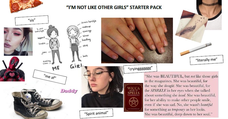 Tough Girl In Fiction Starterpack R Starterpacks Starter Packs Know Your Meme