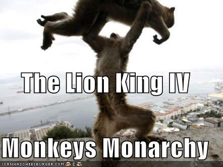 A Monkey A Lion And Two Tigers Lion Meme On Me Me