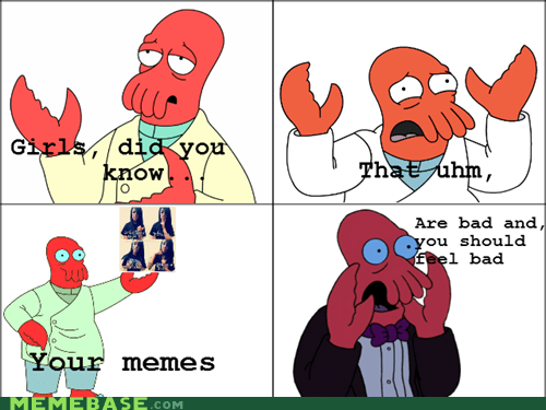 Create Meme Your X Is Bad And You Should Feel Bad Zoidberg Dr