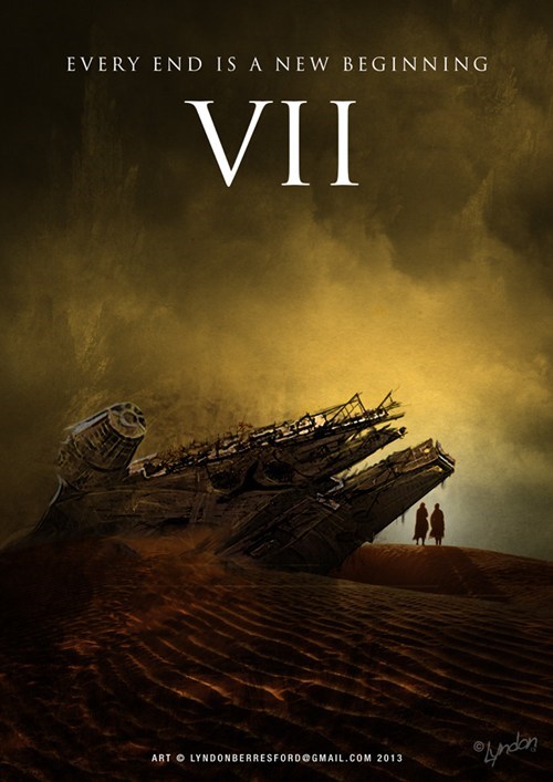 This Fan Made Star Wars Episode Vii Poster Should Be The Real One