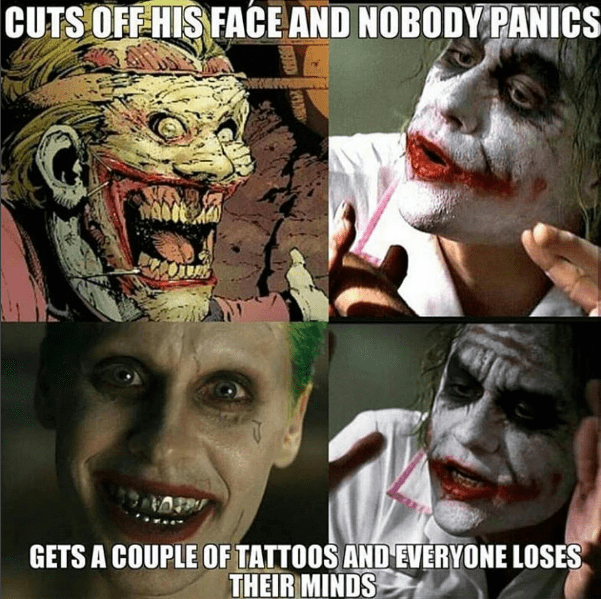 Jared Leto No Es Un Joker Meme By Pedrogamer123 Memedroid