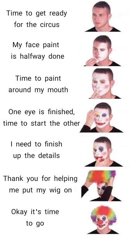 Putting On Clown Makeup Memes Are Blowin Up On The Internet