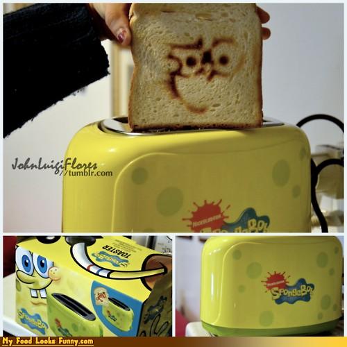My Food Looks Funny spongebob toaster funny food photos Cheezburger