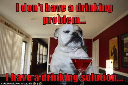 I don't have a drinking problem... I Has A Hotdog Dog Pictures