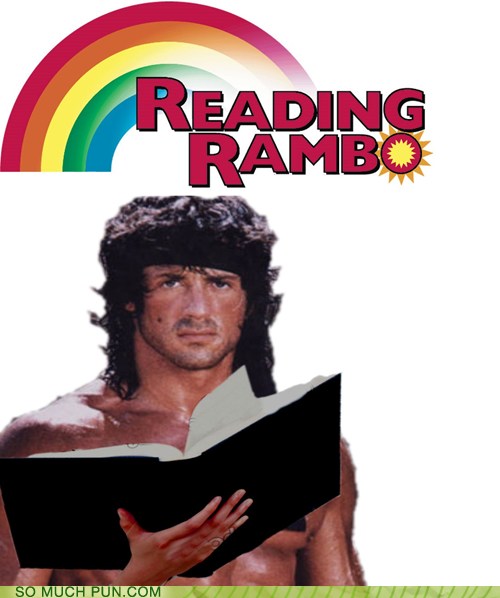 Puns rambo Funny Puns Pun Pictures Cheezburger